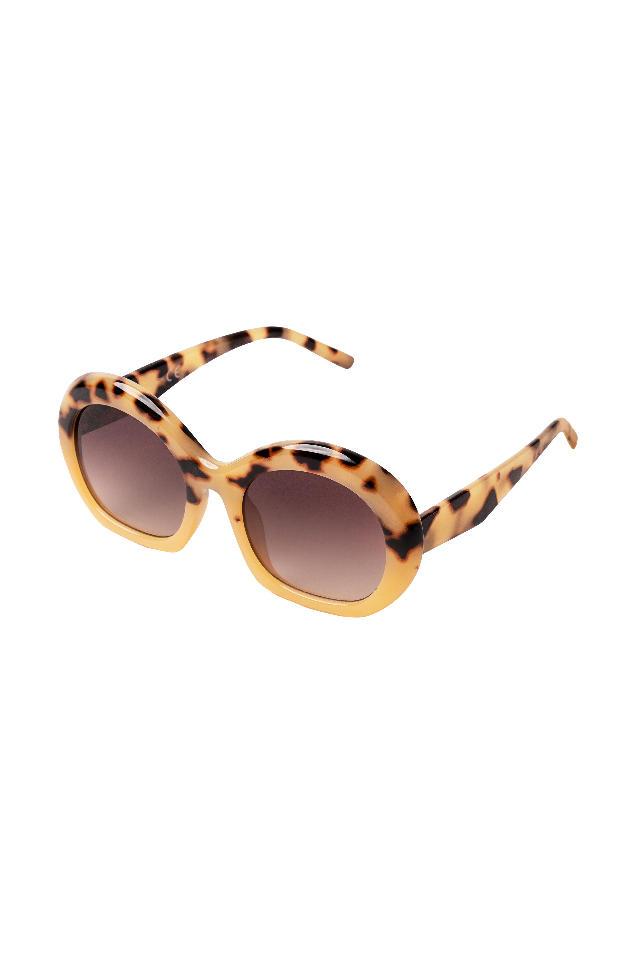 Powder UK Limited Edition Daria tortoise sunglasses in bold print hard case-NWT Powder Limited Edition Elena Sunglasses Tortoiseshell  main image 3