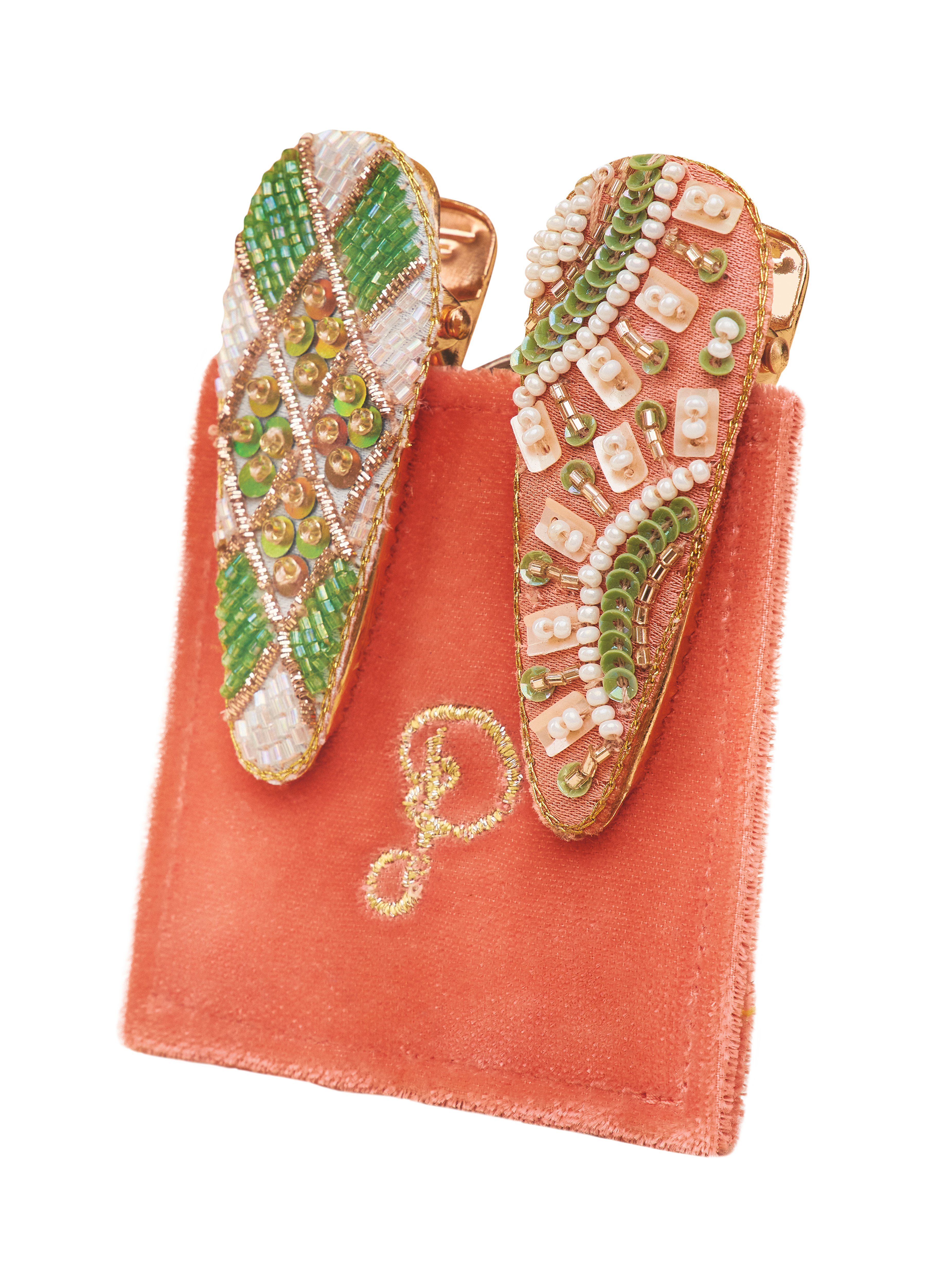 Jewelled Hair Clips