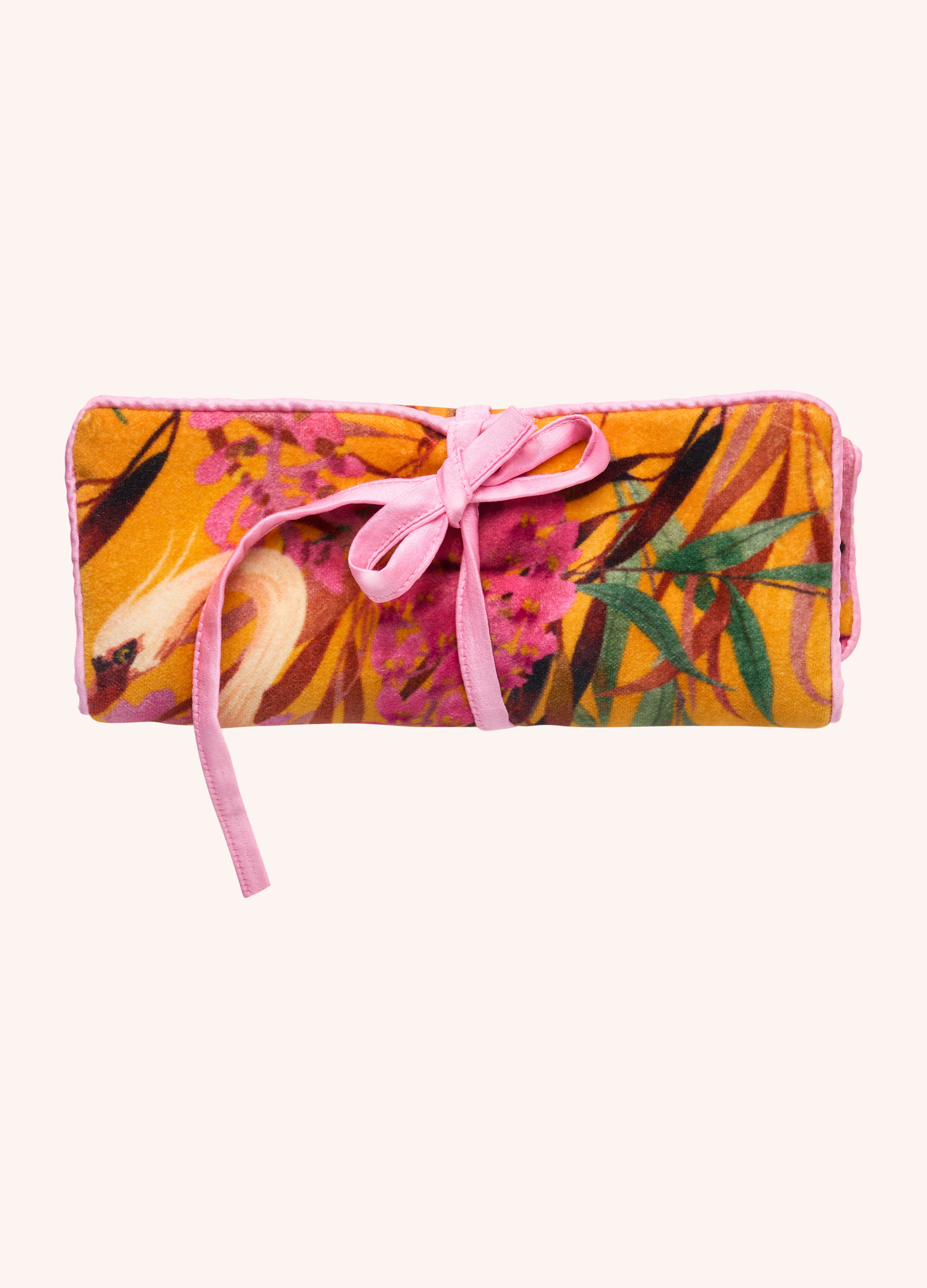 Jewellery Roll Oriental Crane
