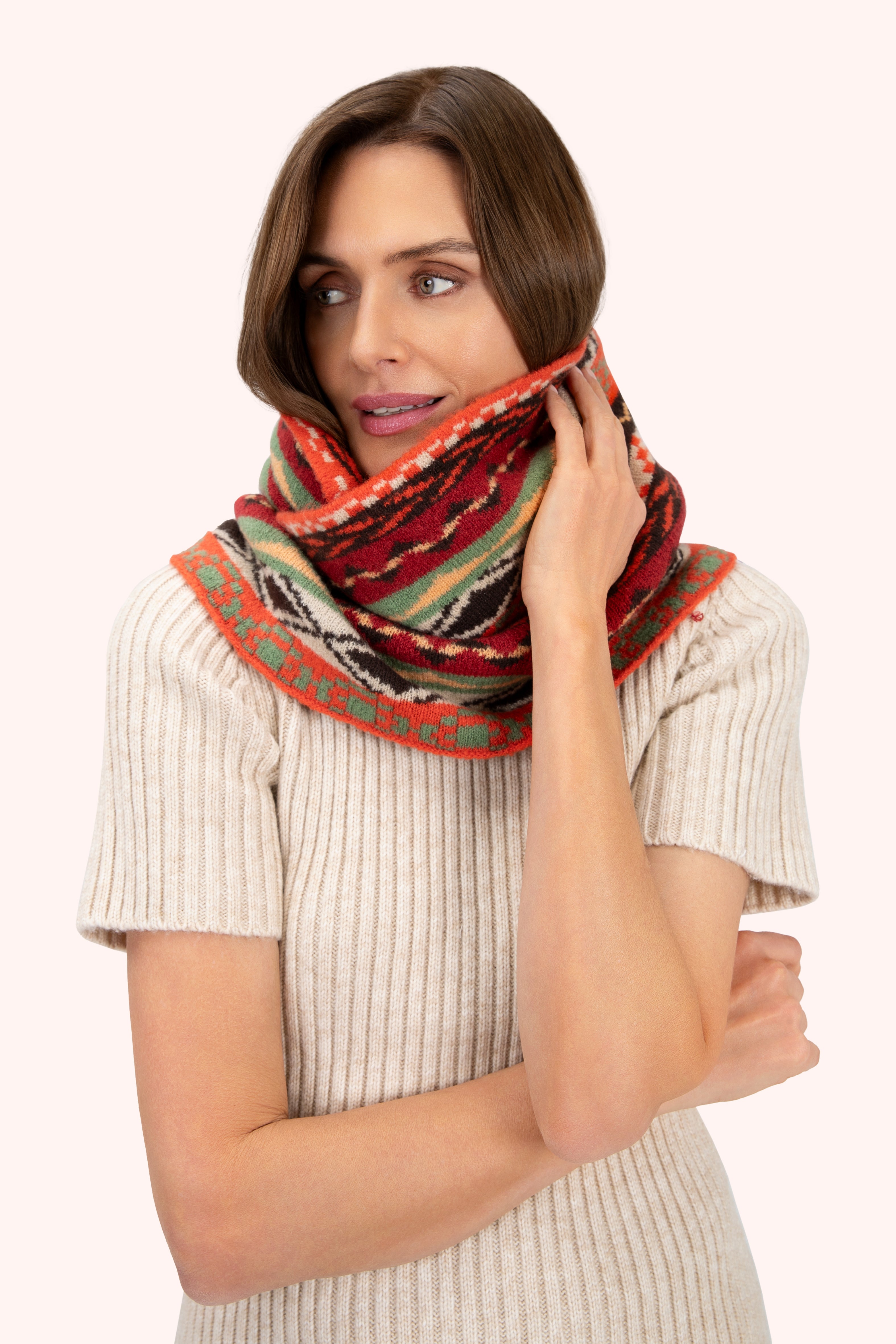 Kayla Fair Isle Snood