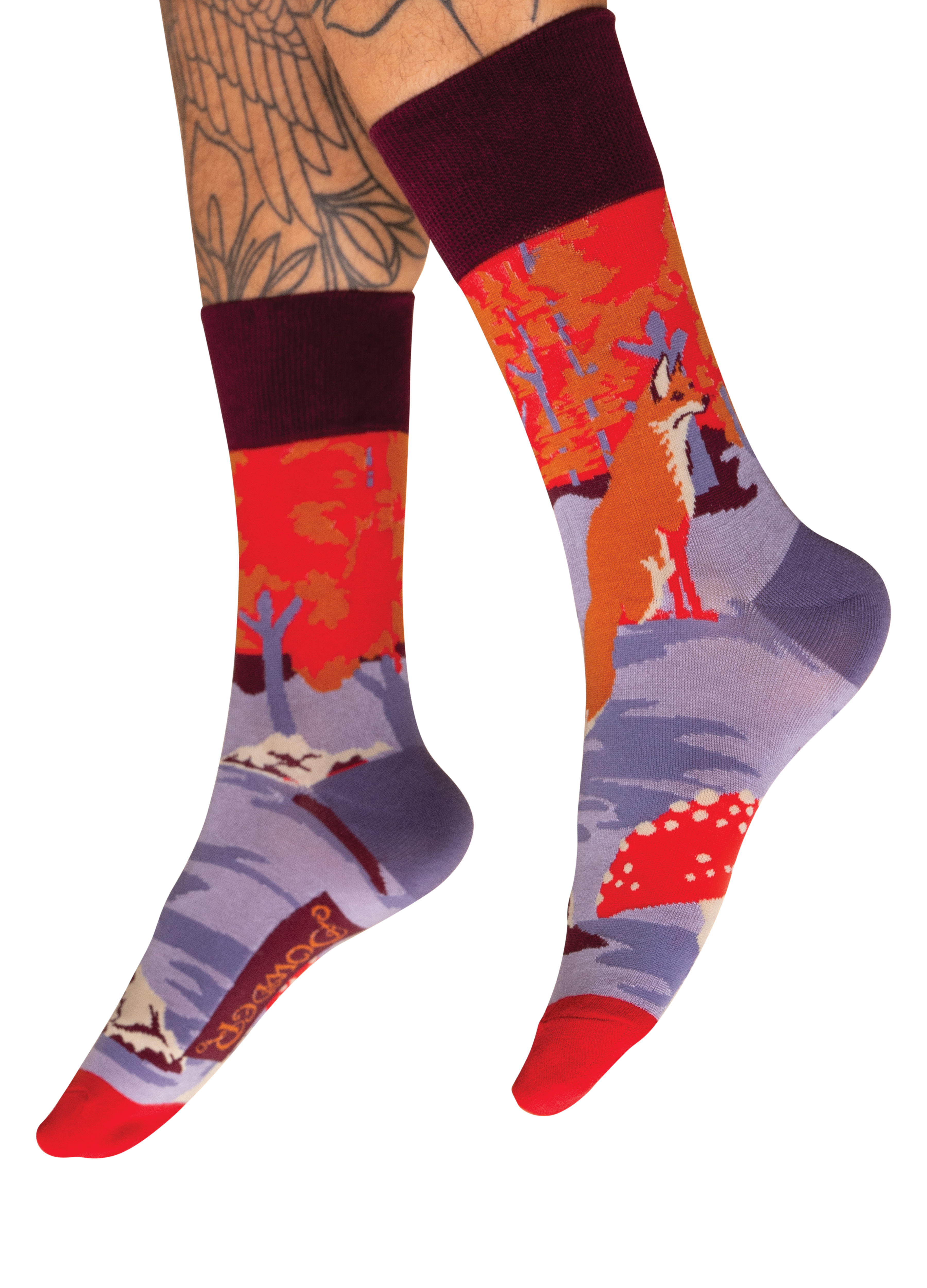 Fox Scene Socks