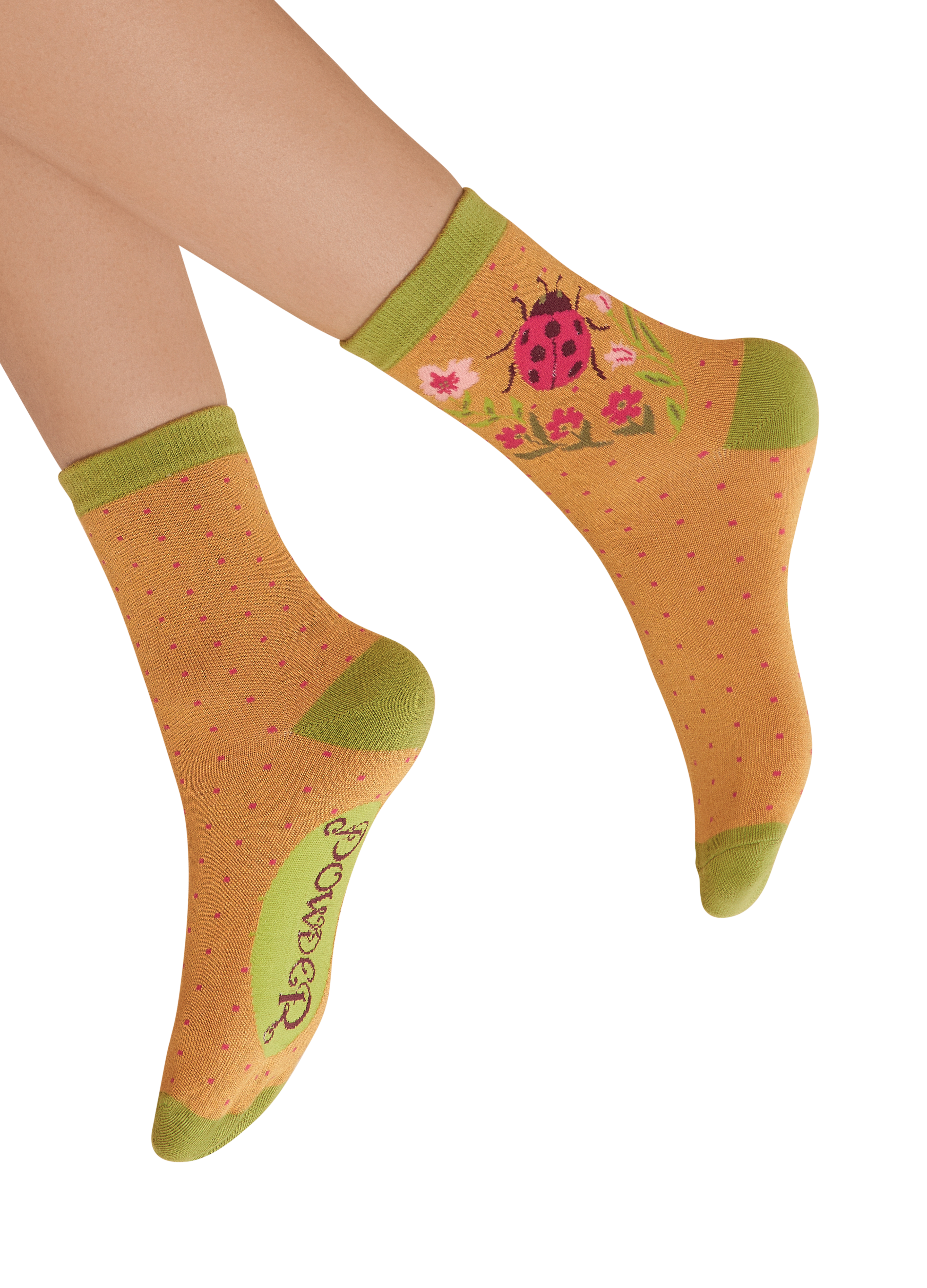 Ladybird Ankle Socks