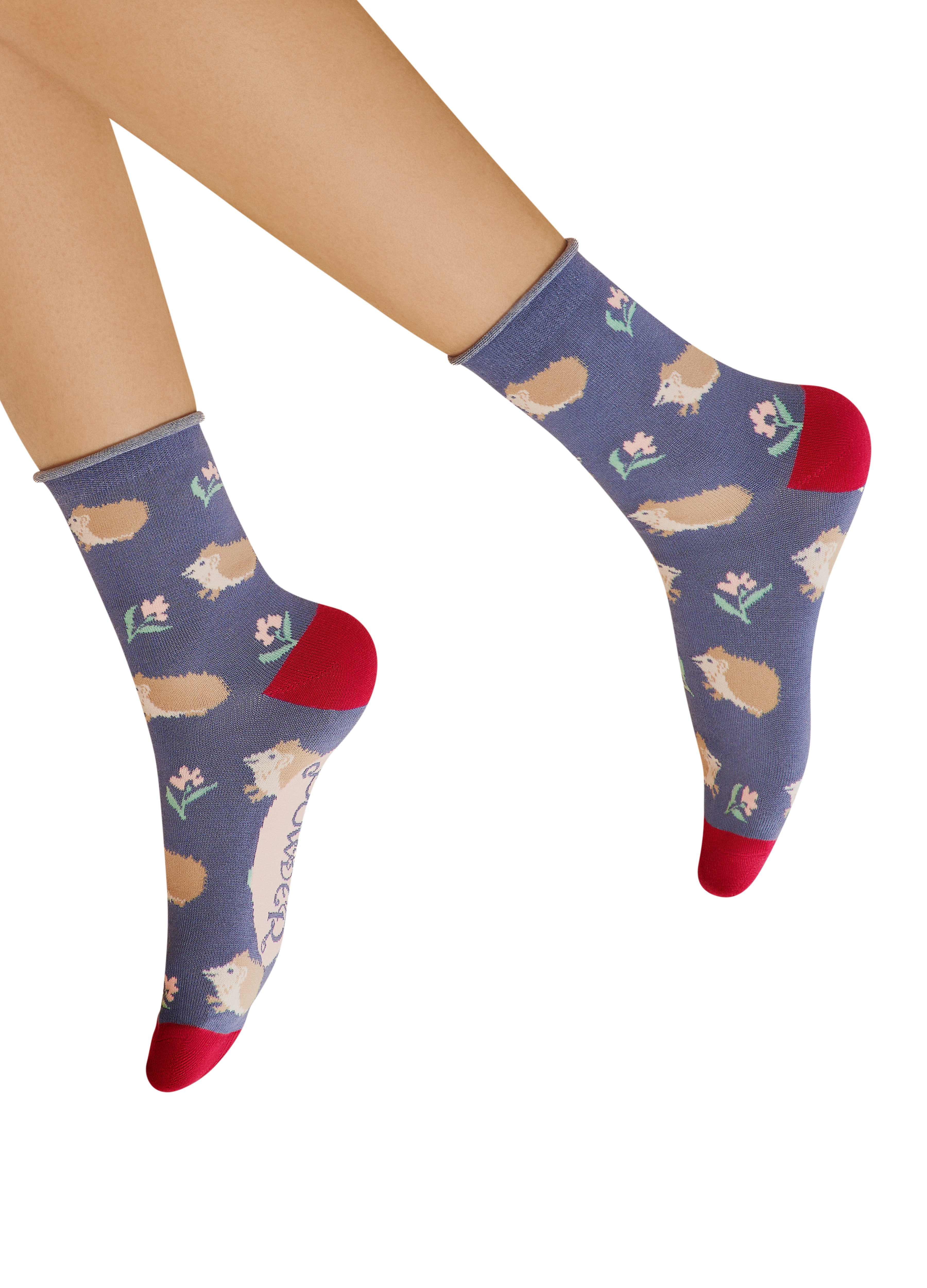 Snuffling Hedgehogs Ankle Socks
