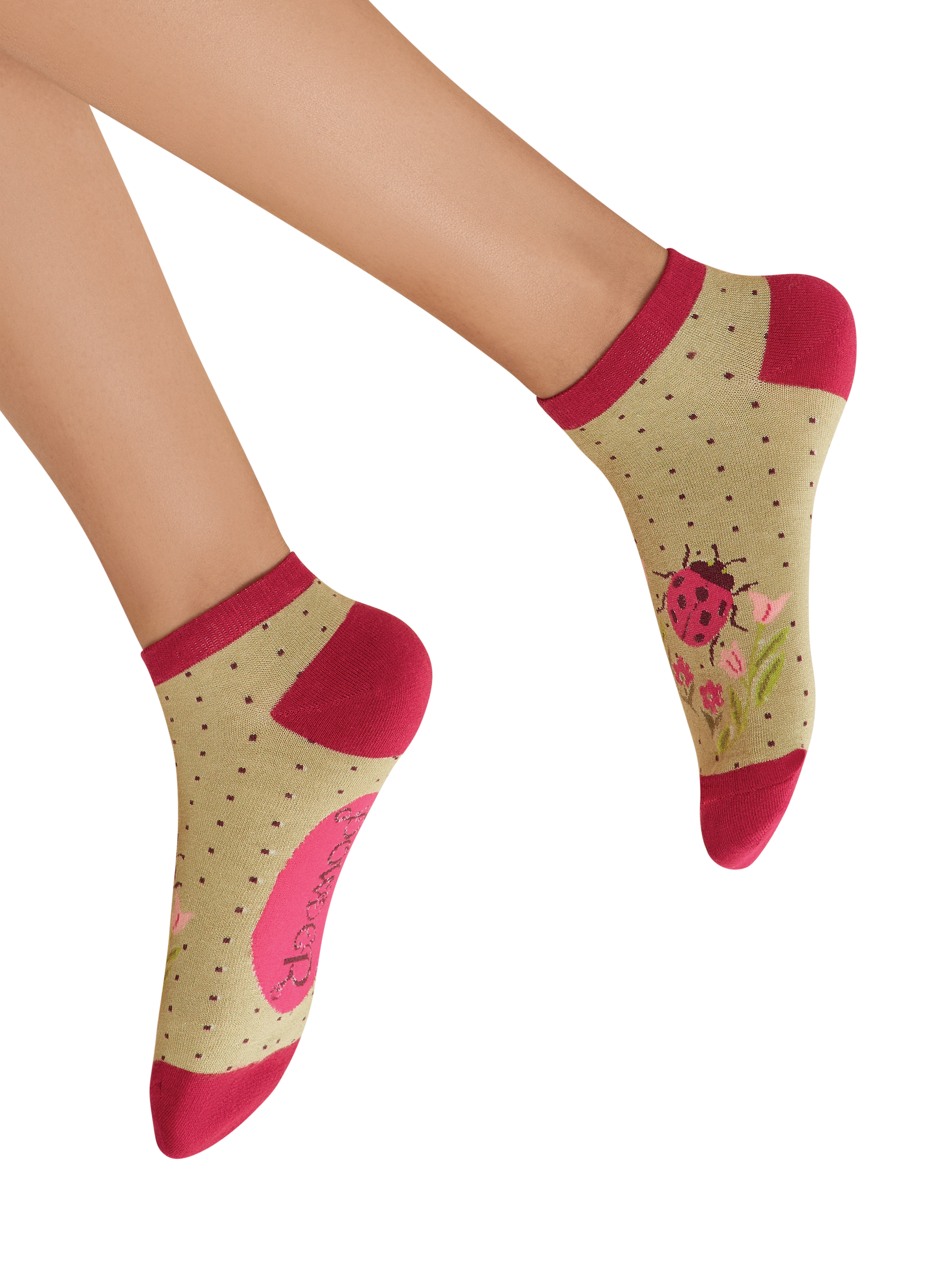 Ladybird Trainer Socks