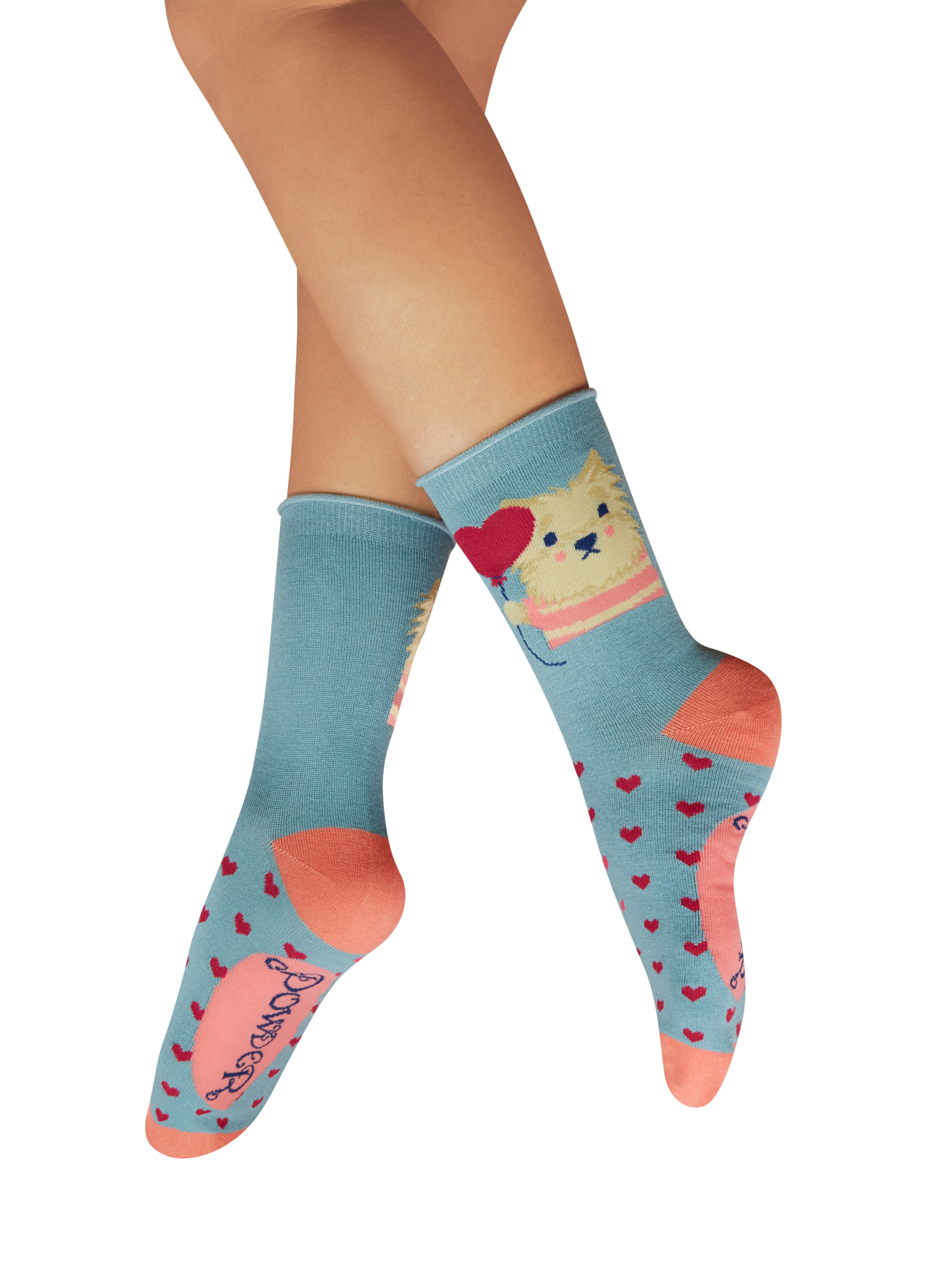Thoughtful Lover Puppy Ankle Socks