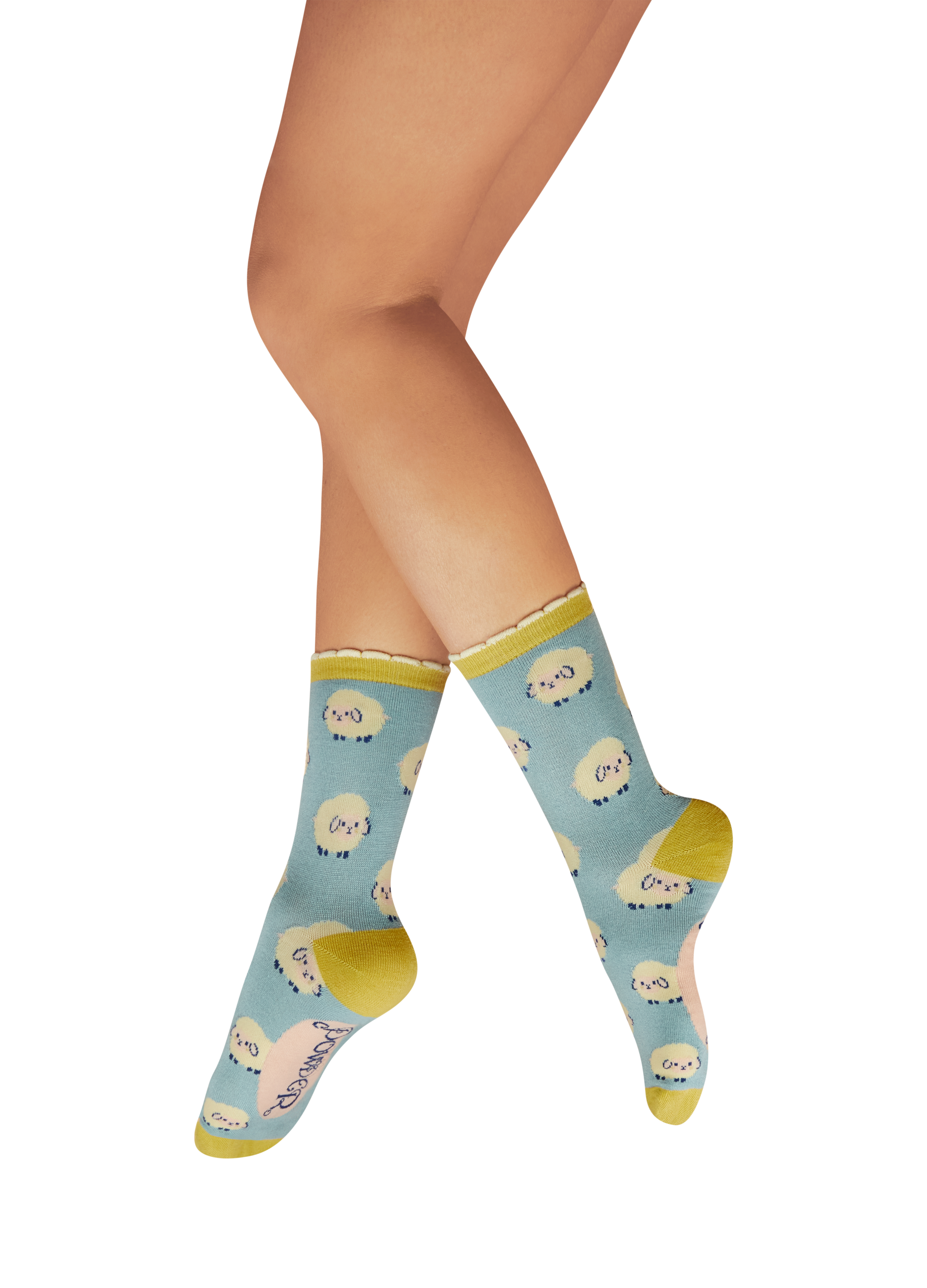 Ankle Socks Marshmallow Sheep Ice
