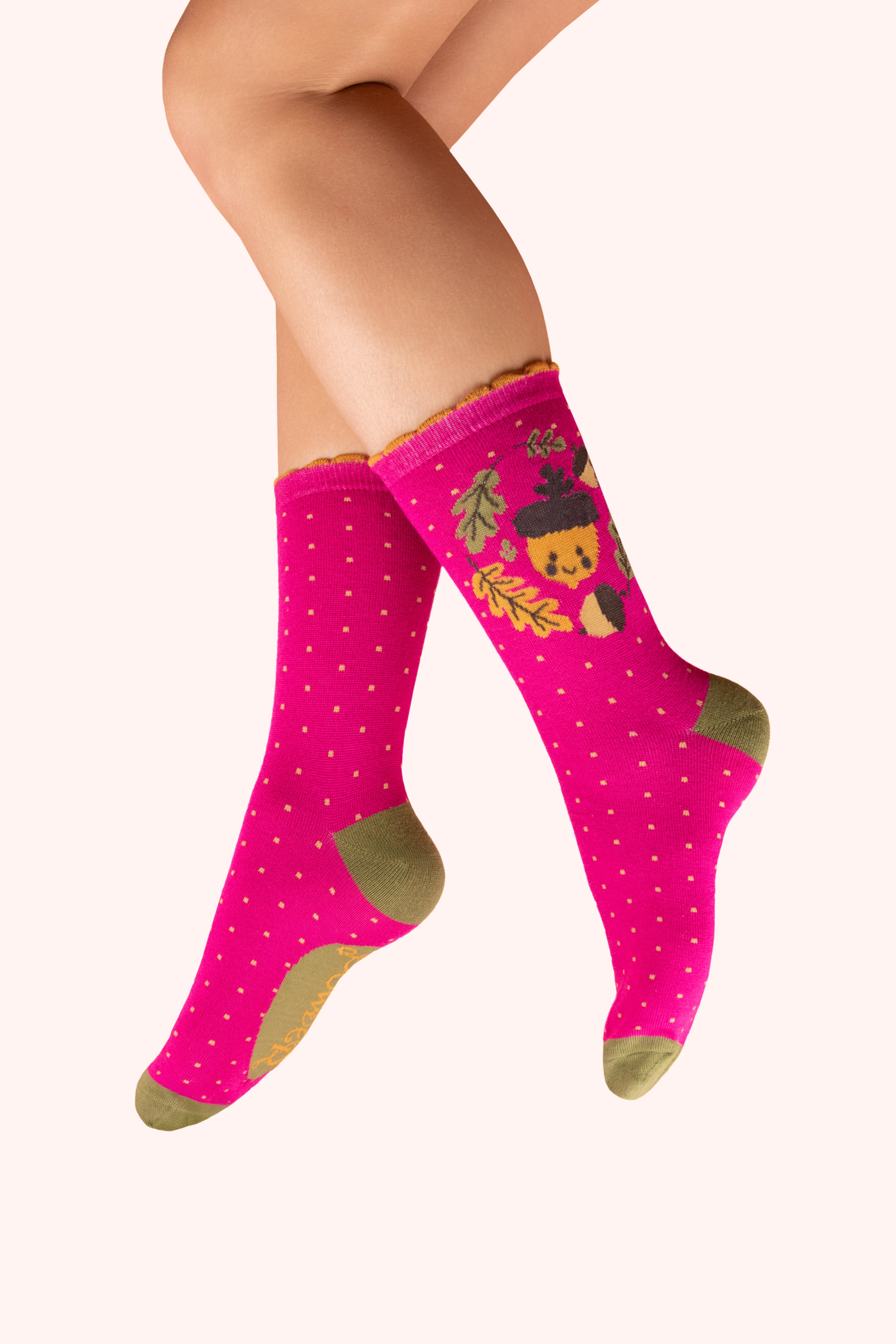 Ankle Socks Happy Acorn