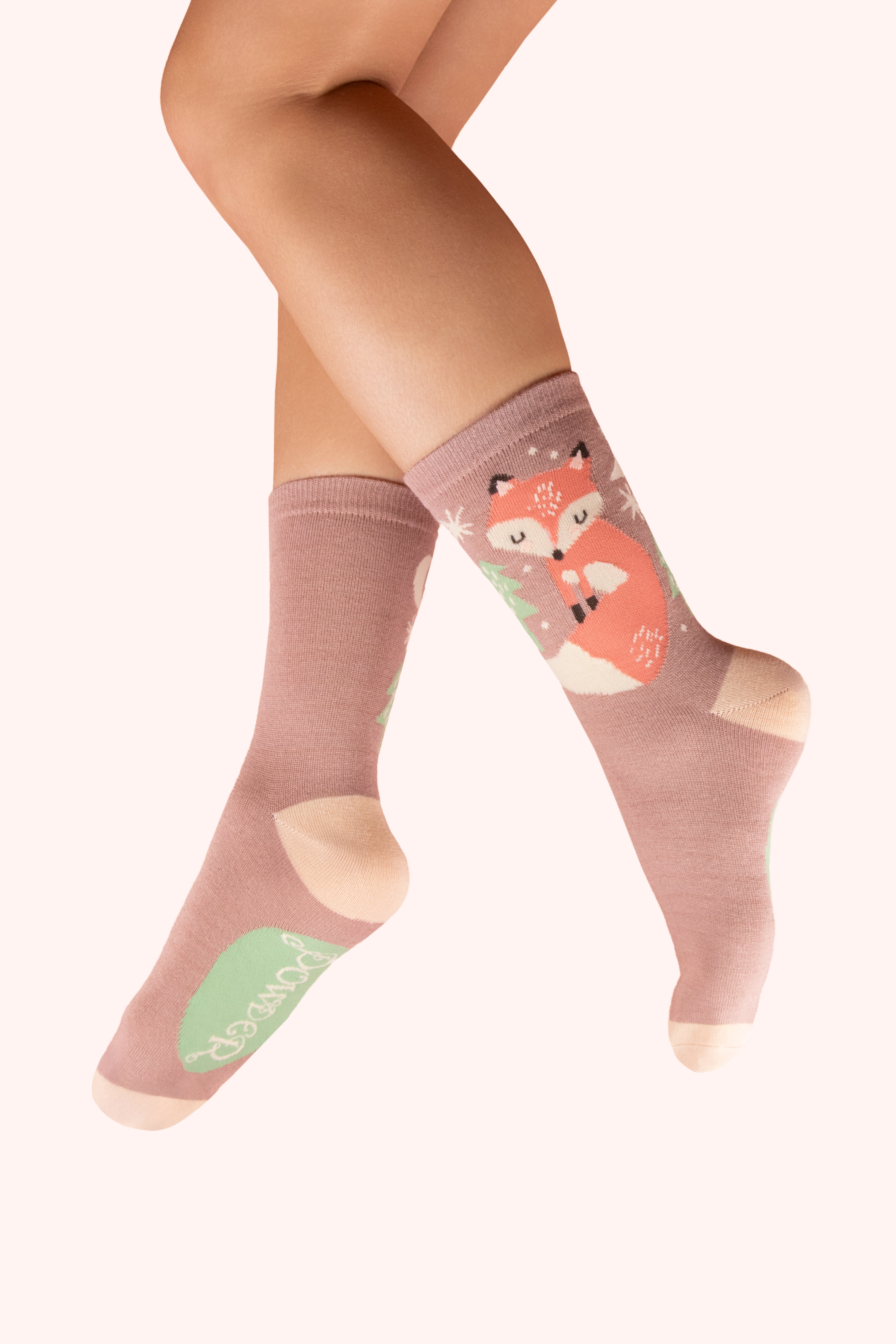 Ankle Socks Scandi Fox Mocca