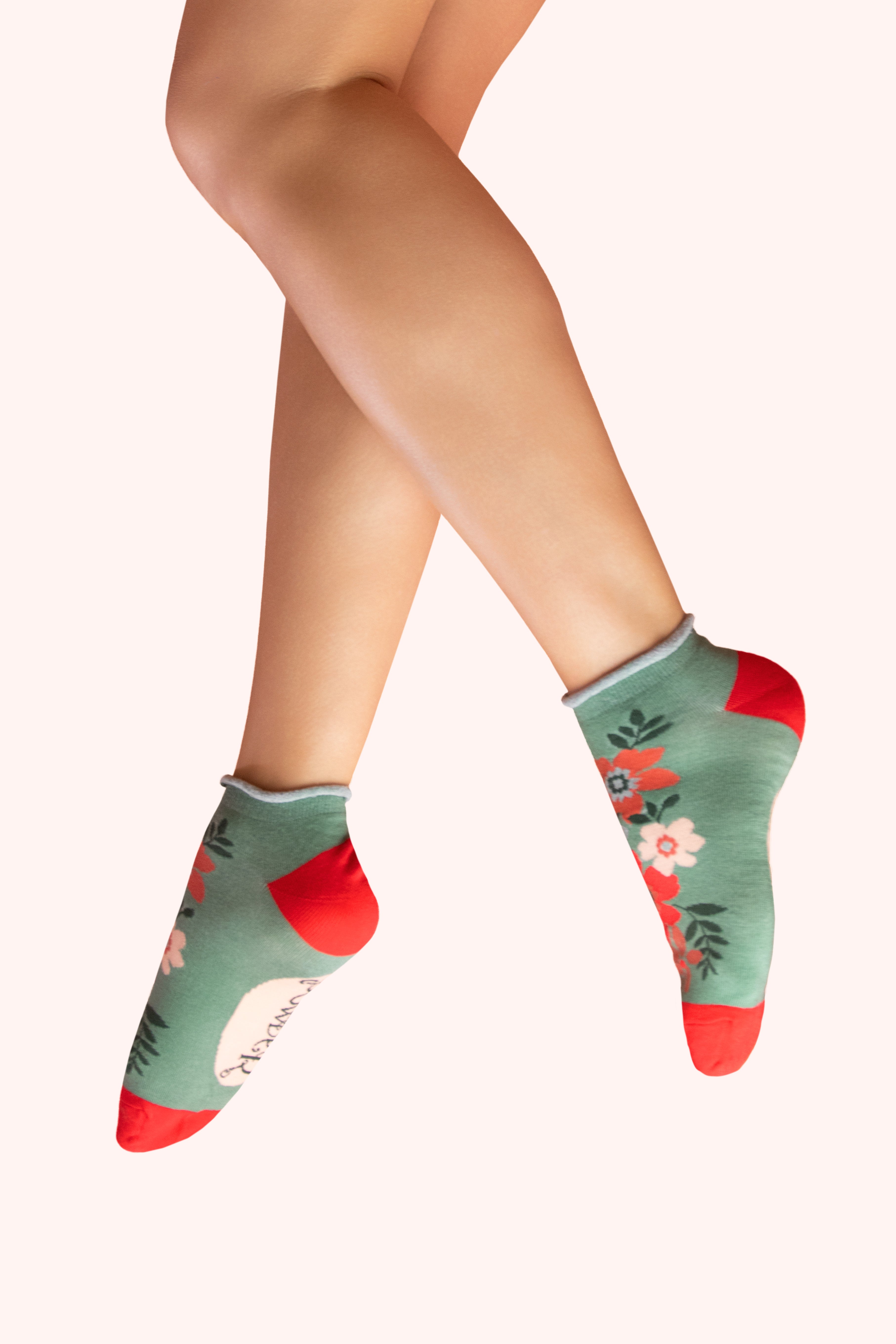 Trainer Socks Floral Spray