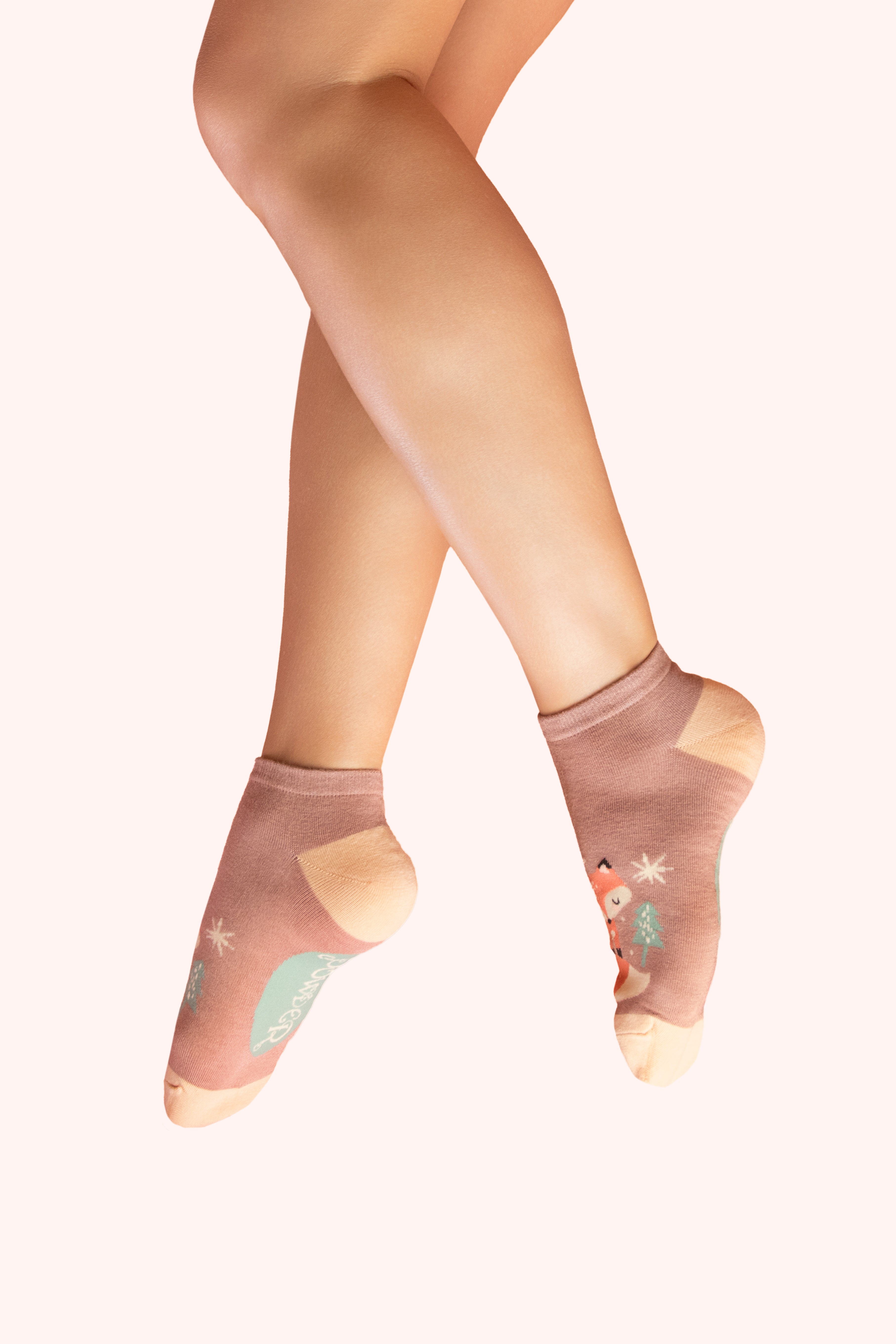 Trainer Socks Scandi Fox Mocca