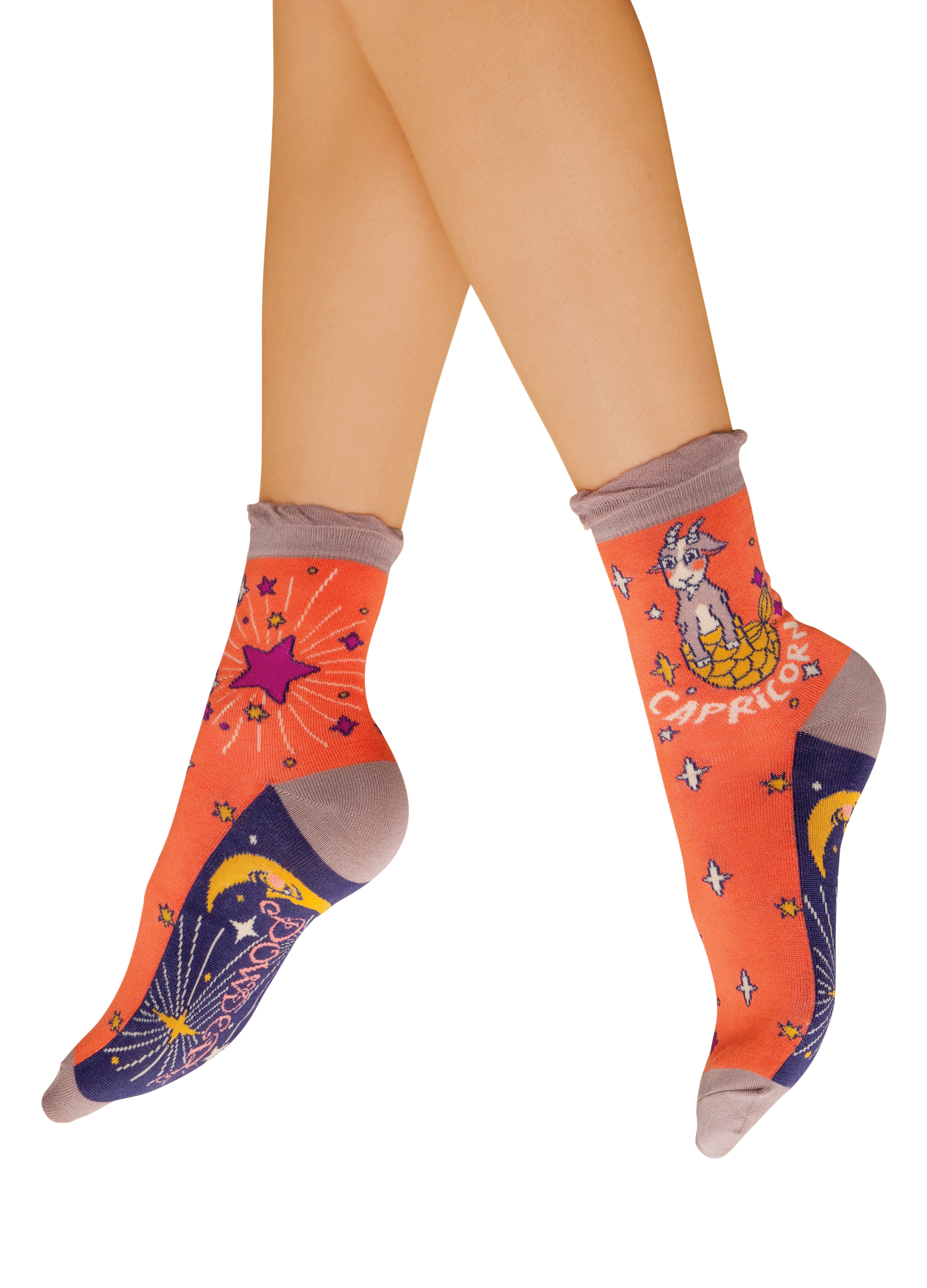 Capricorn Zodiac Ankle Socks