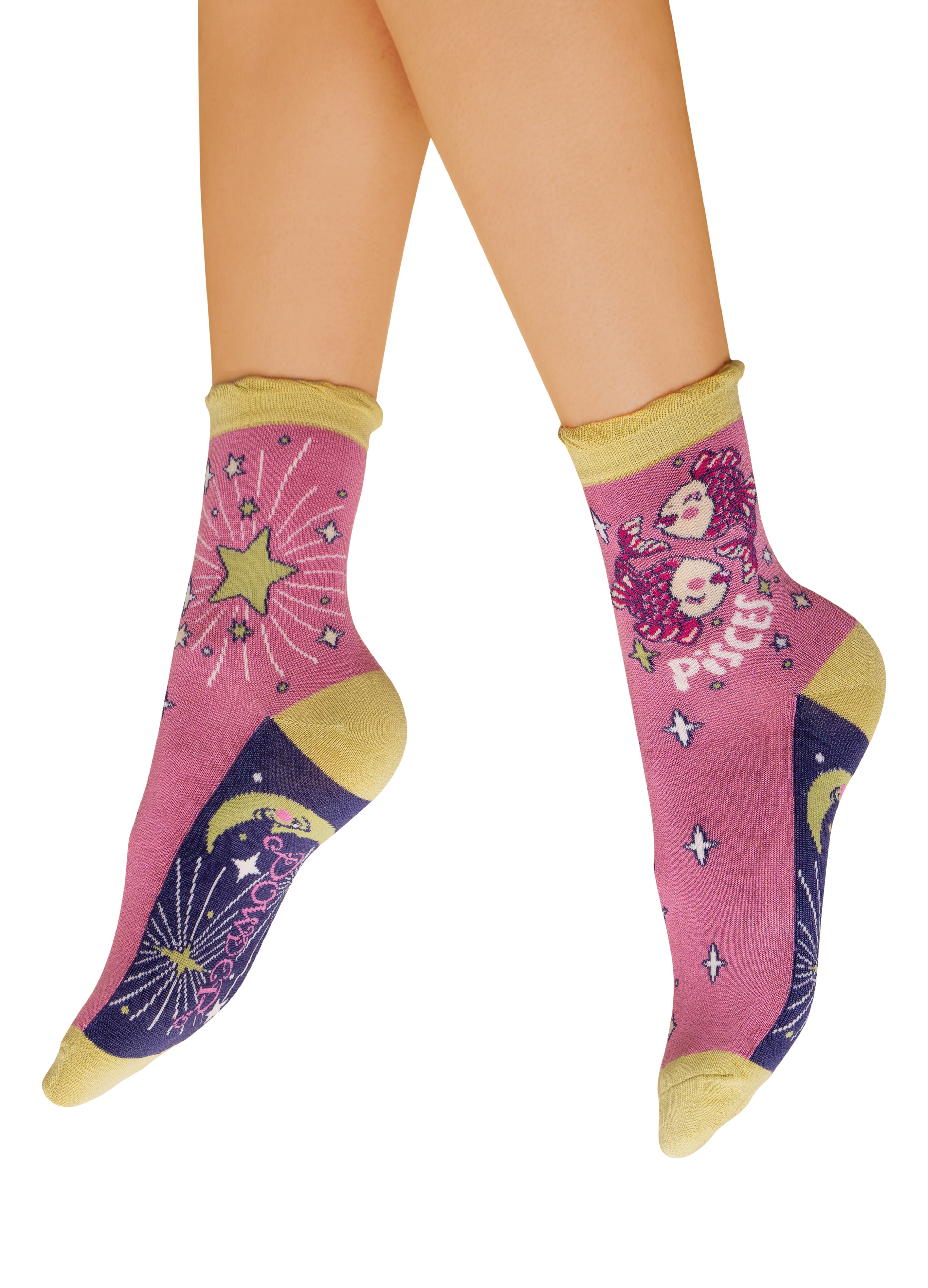 Pisces Zodiac Ankle Socks