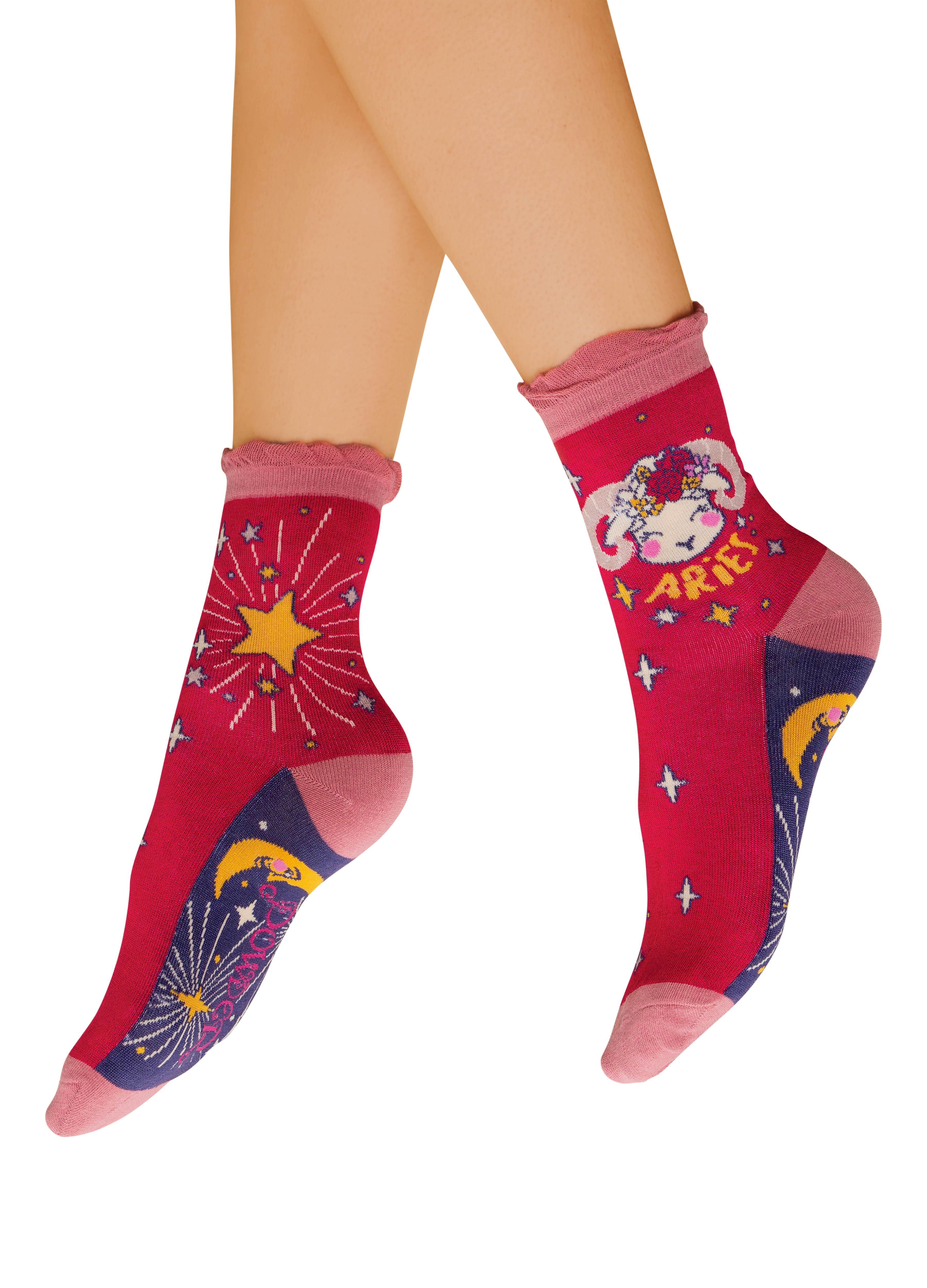 Aries Zodiac Ankle Socks