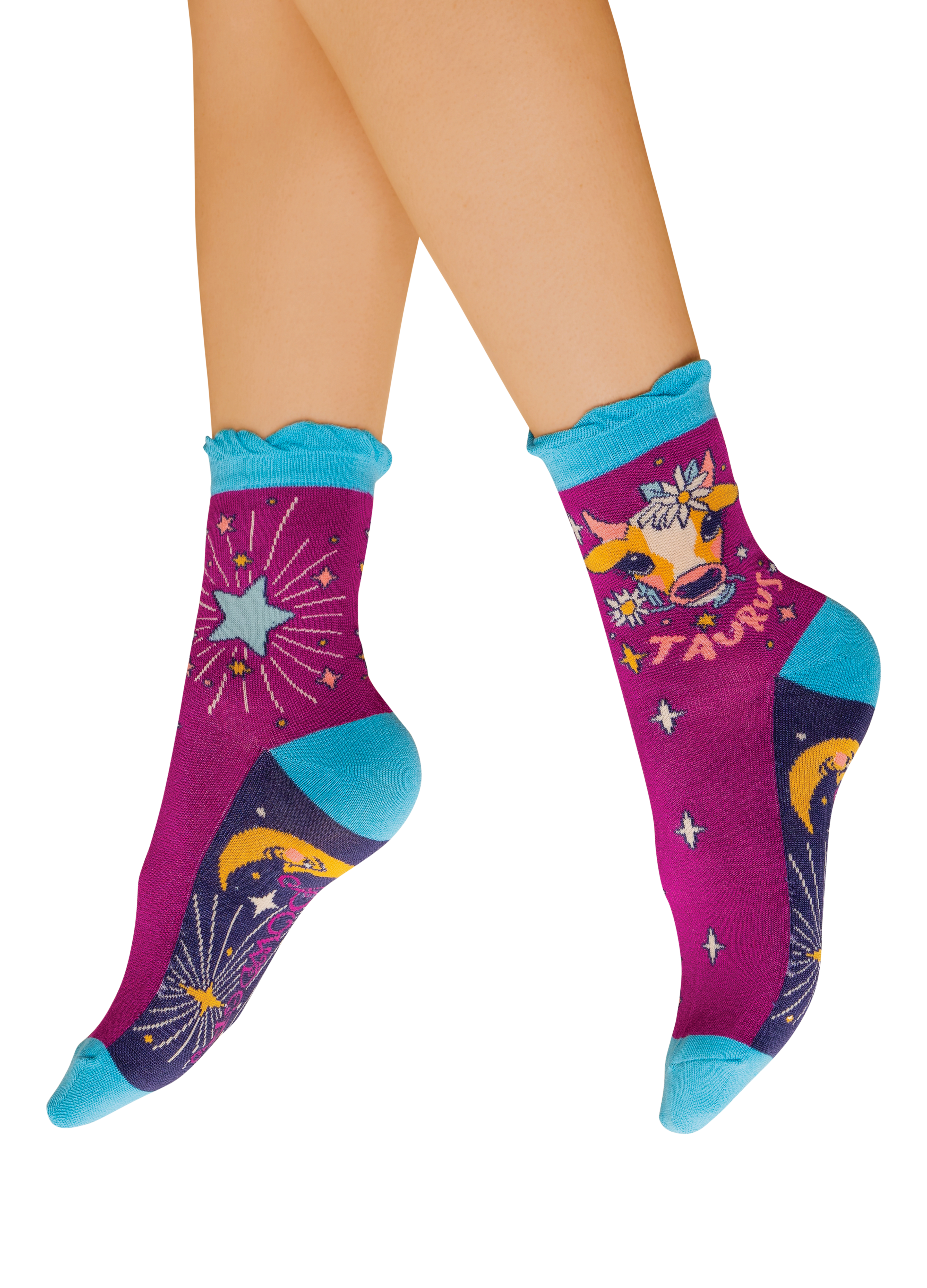 Taurus Zodiac Ankle Socks