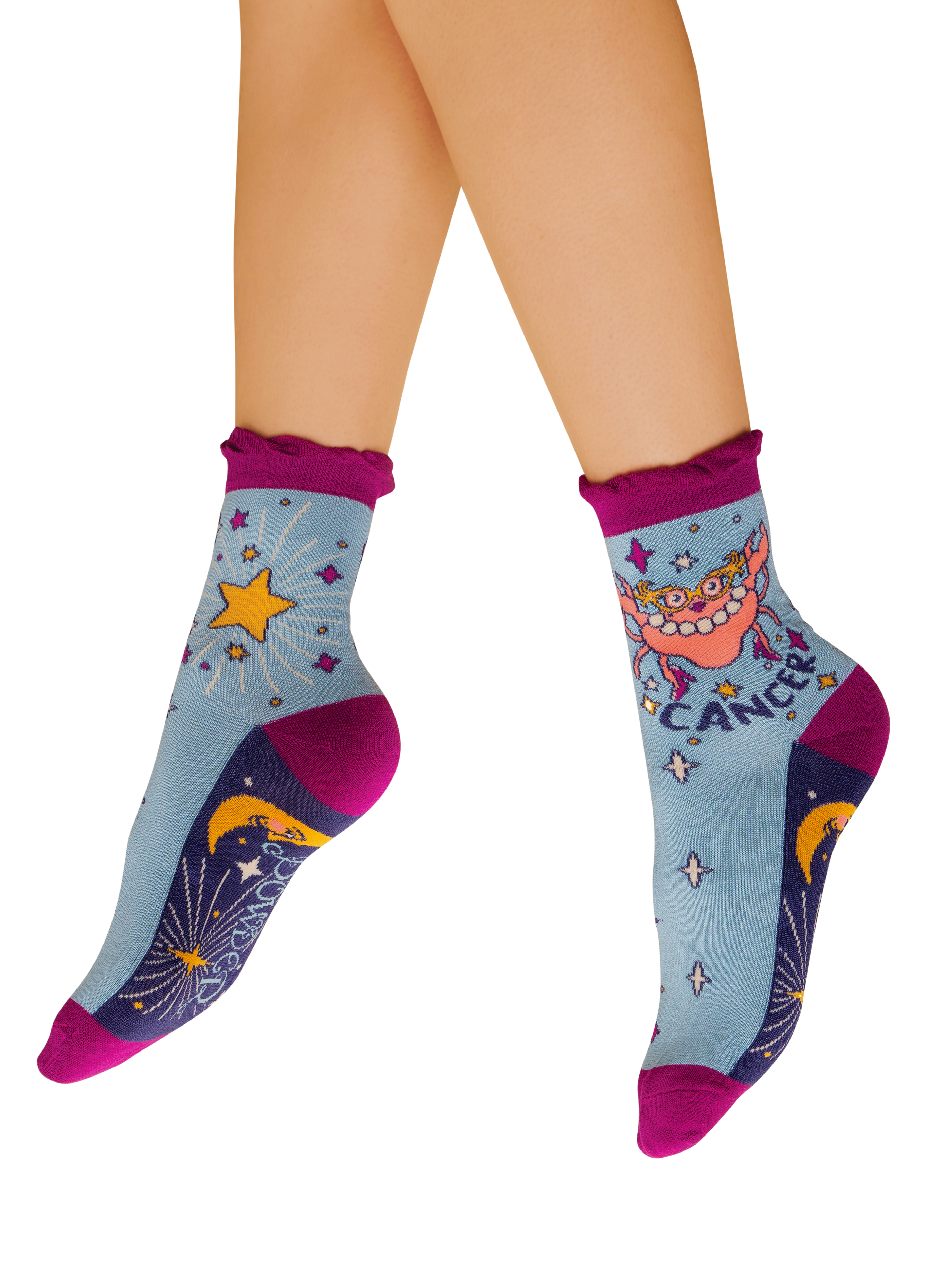 Cancer Zodiac Ankle Socks