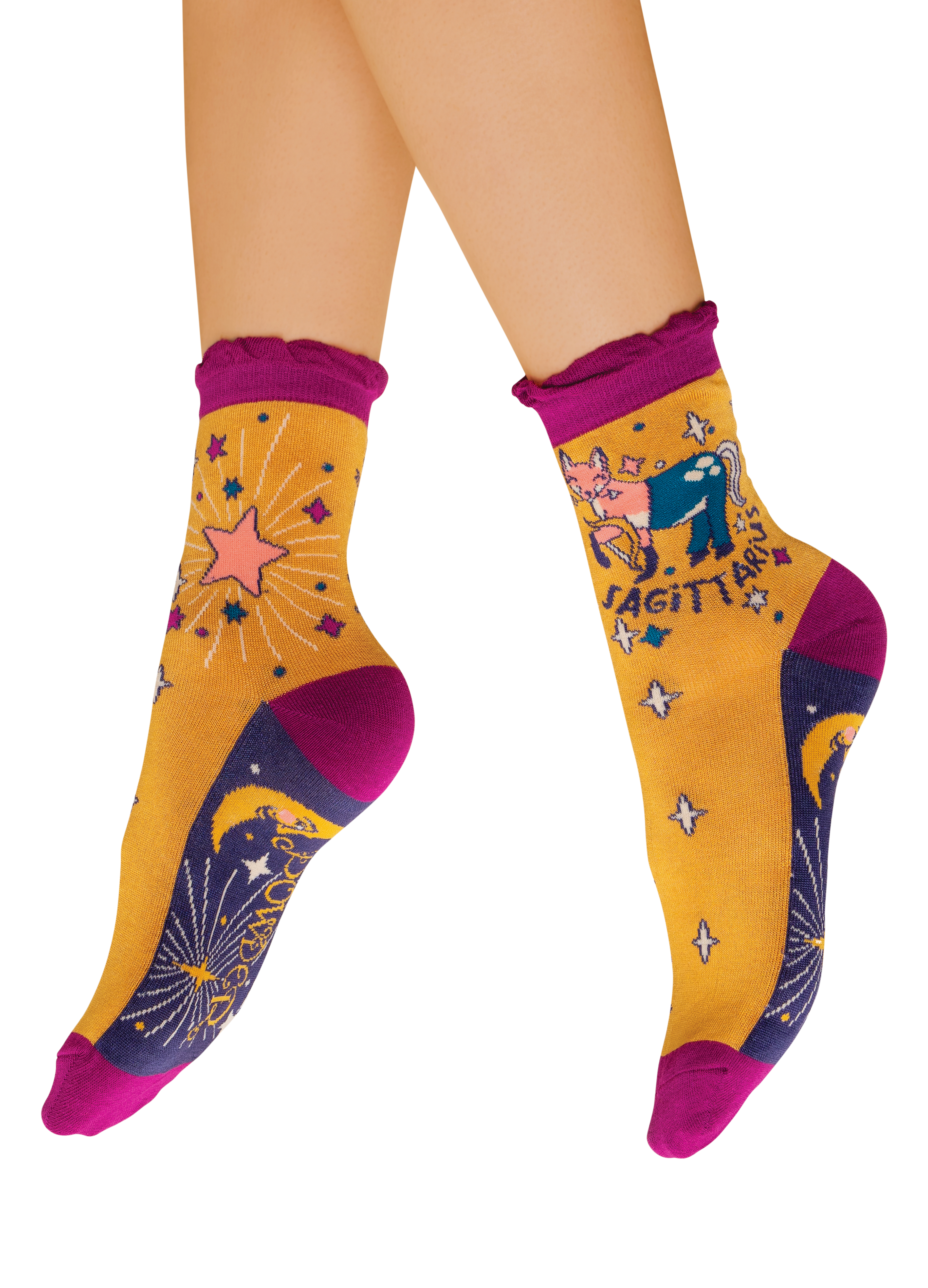 Sagittarius Zodiac Ankle Socks